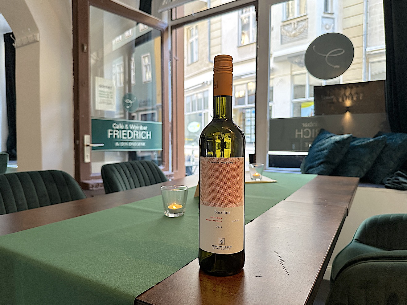 2023 Bacchus trocken Winzervereinigung Freyburg