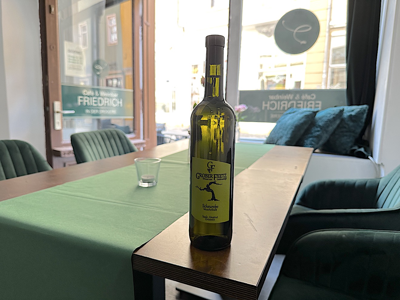 2022 Scheurebe Muschelkalk Spätlese Grober Feetz